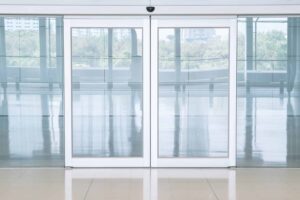 Puertas automáticas de cristal en Valencia